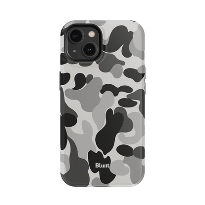 Grey Camo iPhone Case