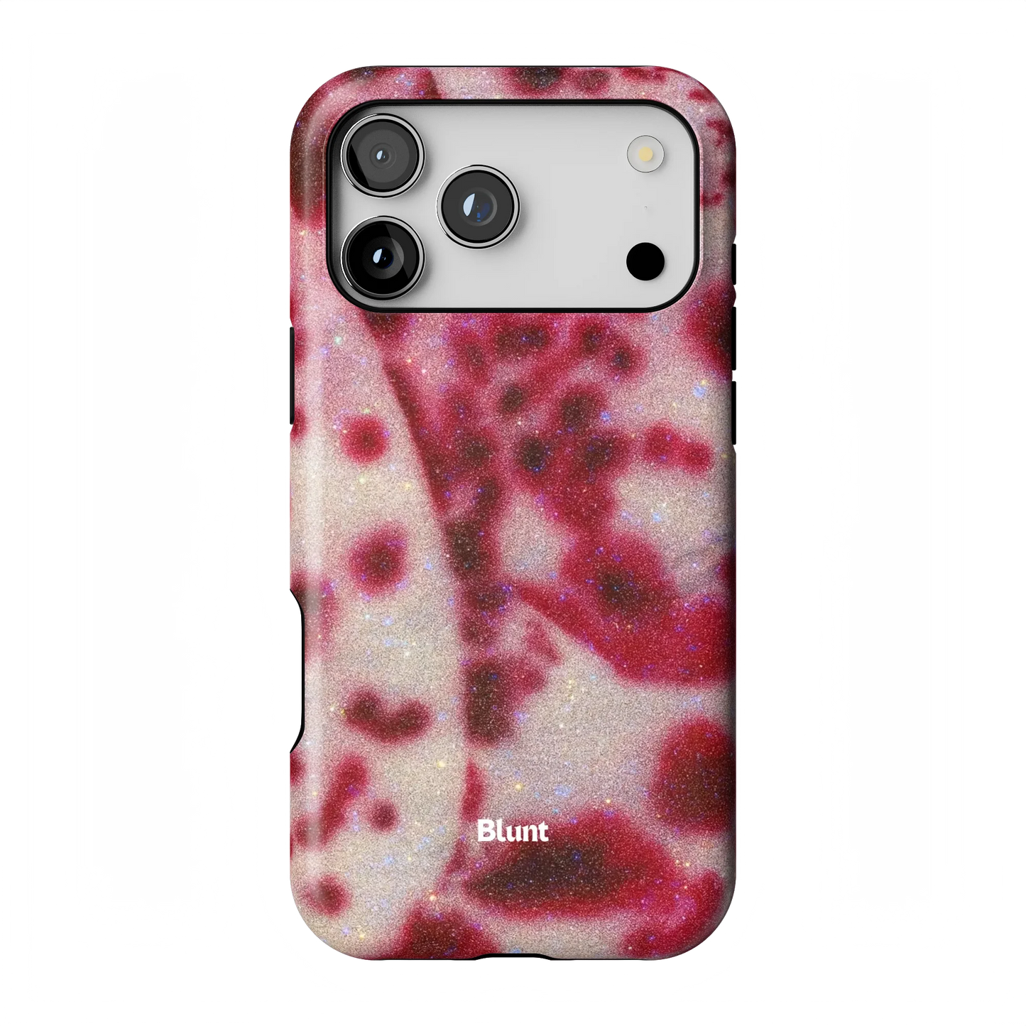 Crimson Veil iPhone Case