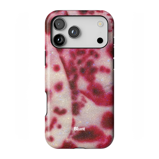 Crimson Veil iPhone Case