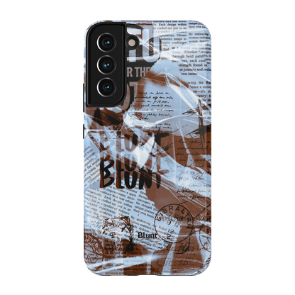 Blue Love Letter Samsung Case