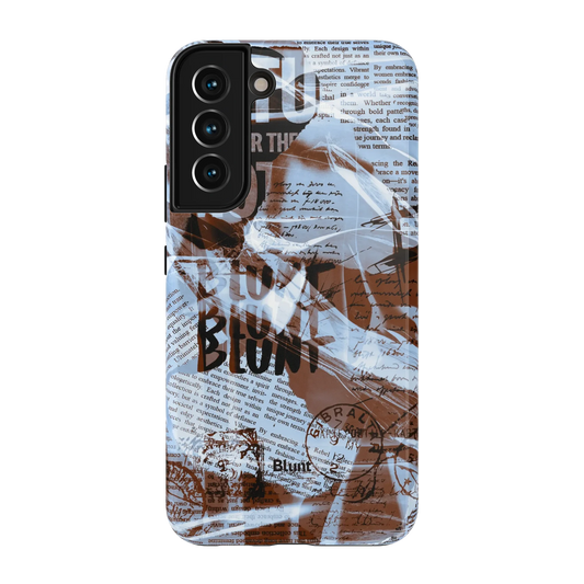 Blue Love Letter Samsung Case