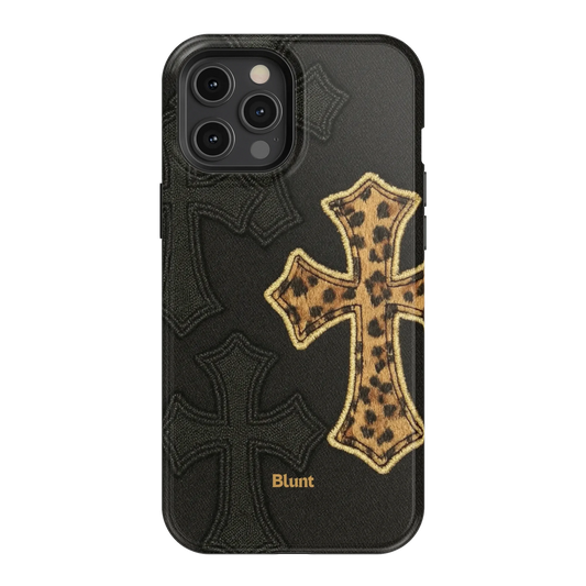 Cheetah Cross iPhone Case