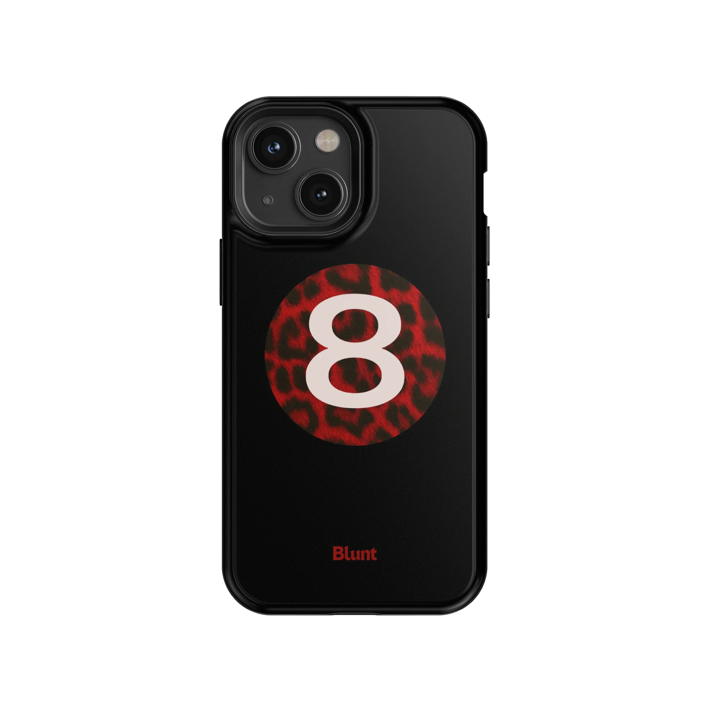 Red Cheetah Magic 8 iPhone Case