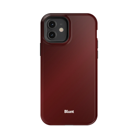Oxblood iPhone Case