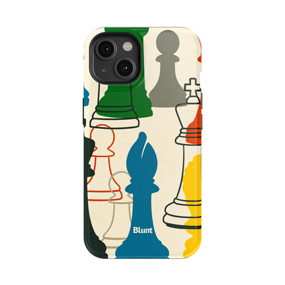 Checkmate Lines iPhone Case