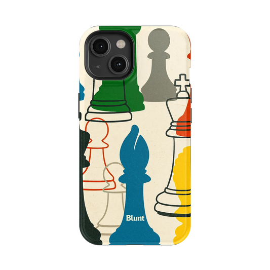 Checkmate Lines iPhone Case