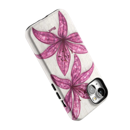 Purple-Floral-Luster-iphone-case-iPhone 13-4