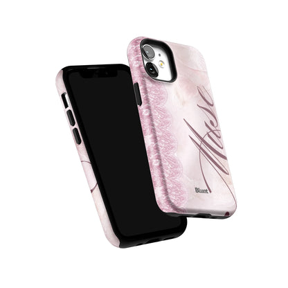 Blush-Laced-Muse-iphone-case-iPhone 12 Mini-5