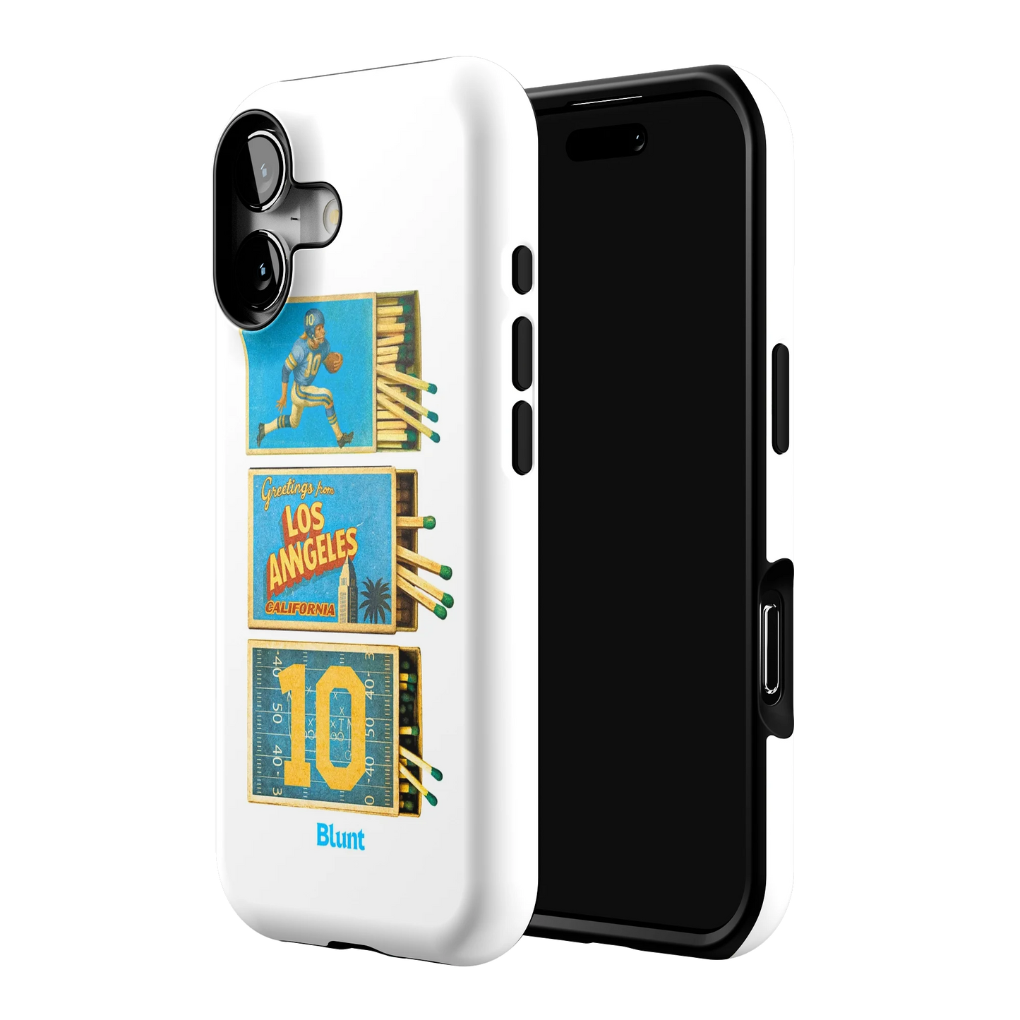 LA Coast Football iPhone Case