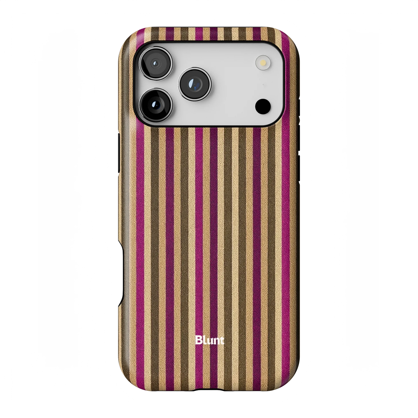 Pecan Stripe iPhone Case