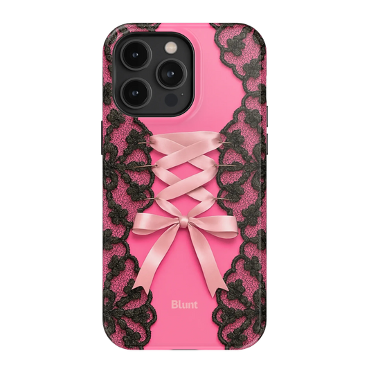 Pink Corset iPhone Case