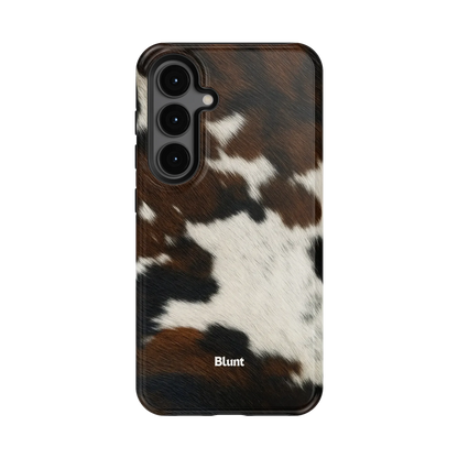 Chestnut Cowhide Samsung Case
