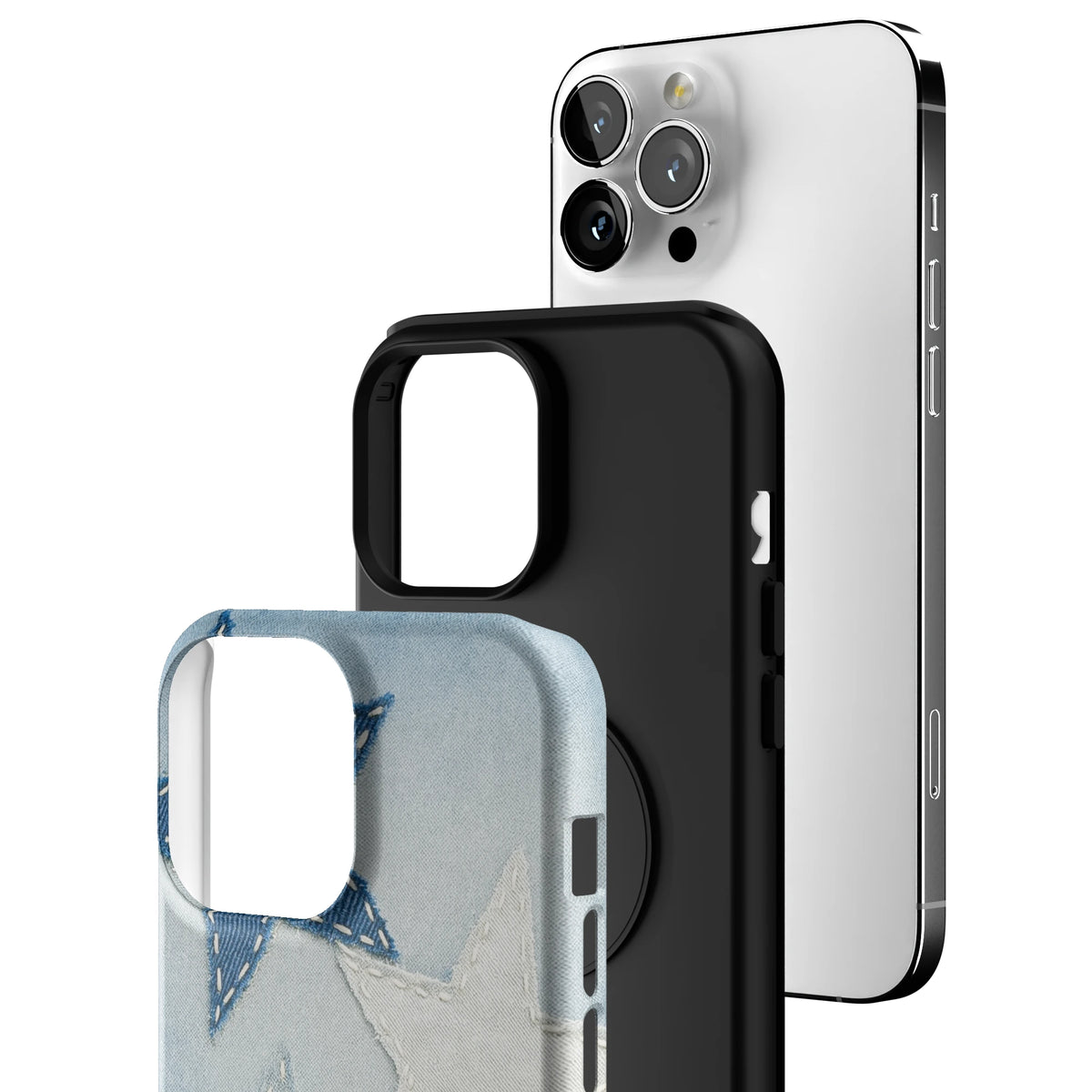 Star Patchwork iPhone Case gallery - Iphone_13_Pro_Max_3