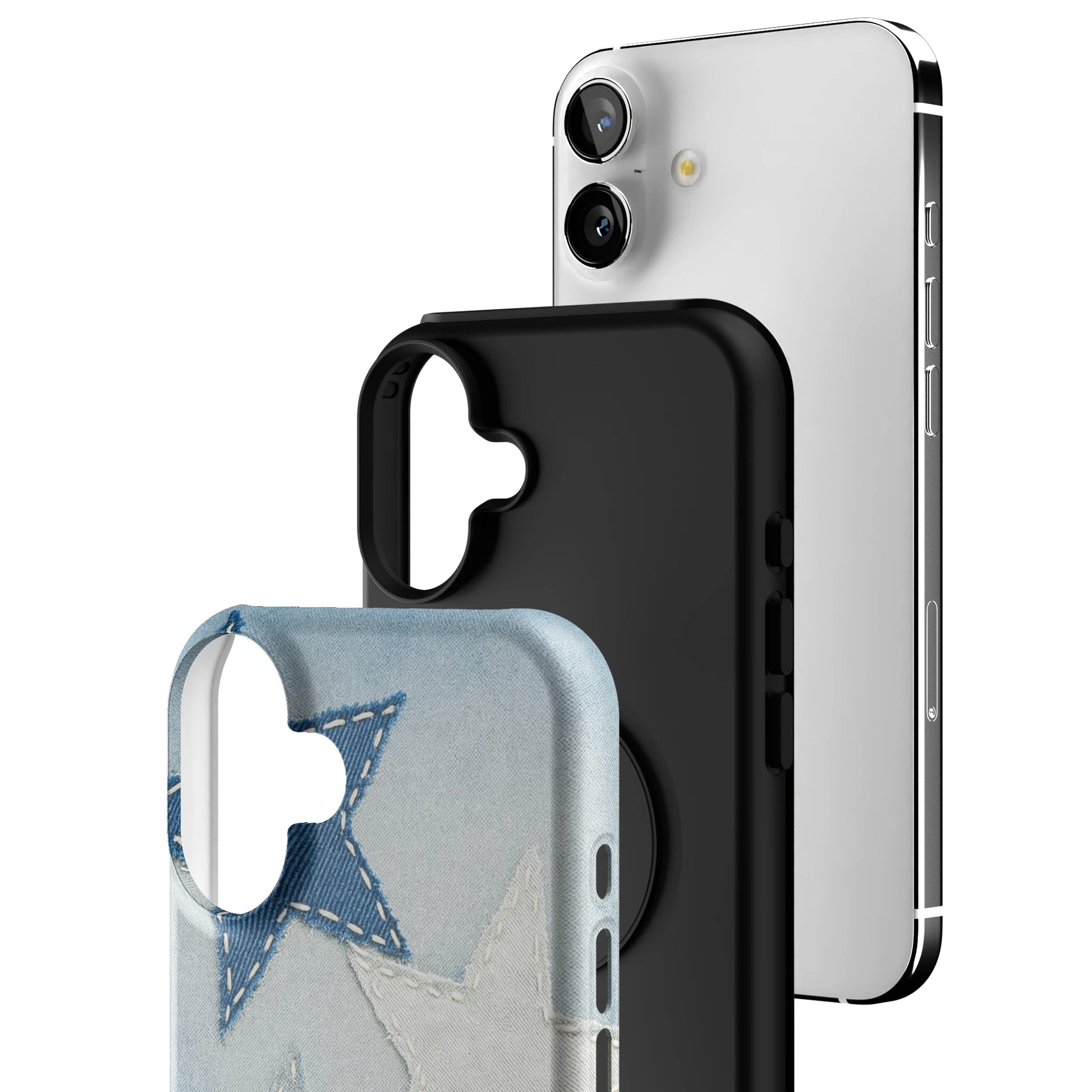 Star Patchwork iPhone Case gallery - Iphone_16_Mini_Air_Plus_3