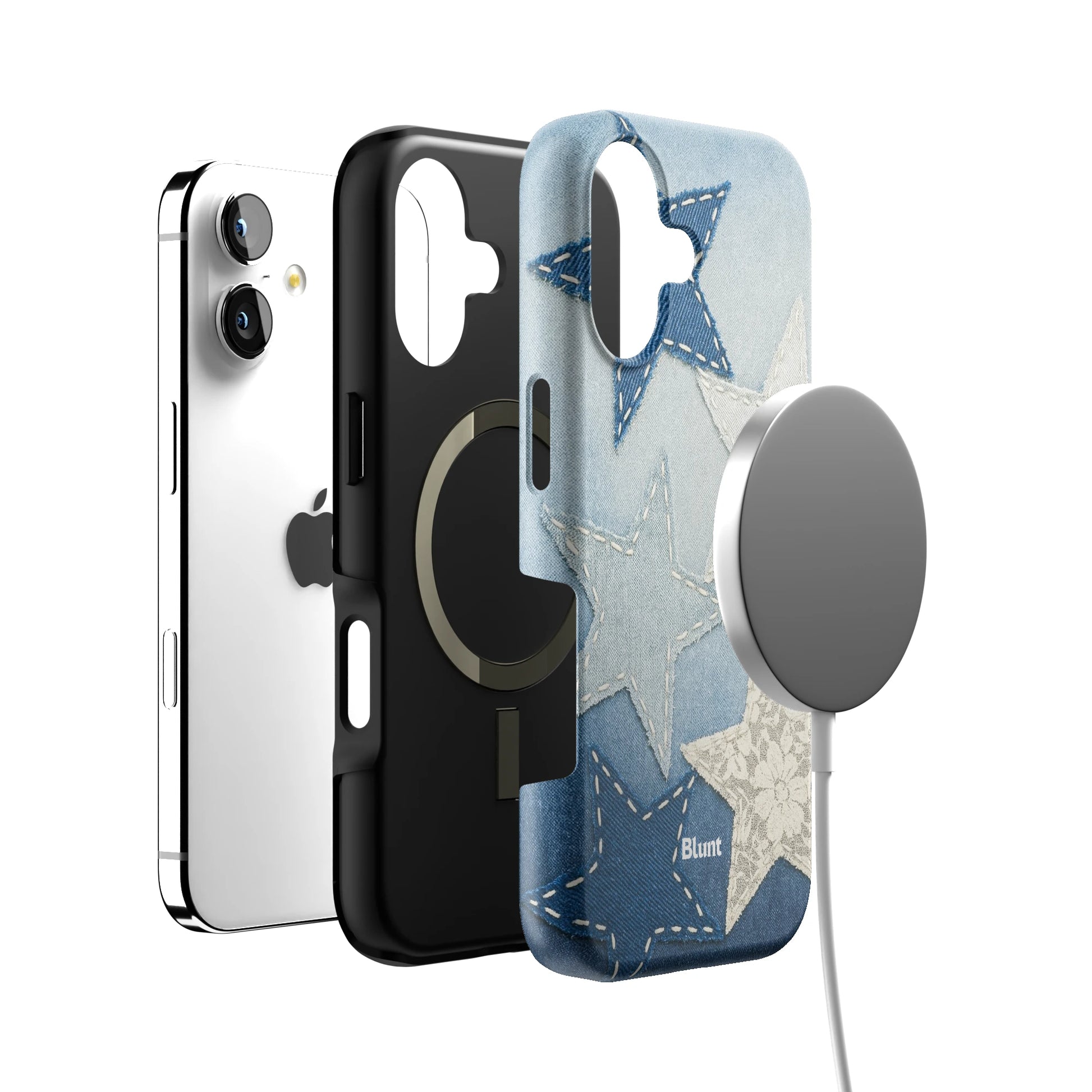 Star Patchwork iPhone Case gallery - Iphone_17_Iphone_4