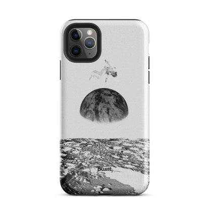 Static Moon iPhone Case - Blunt Cases