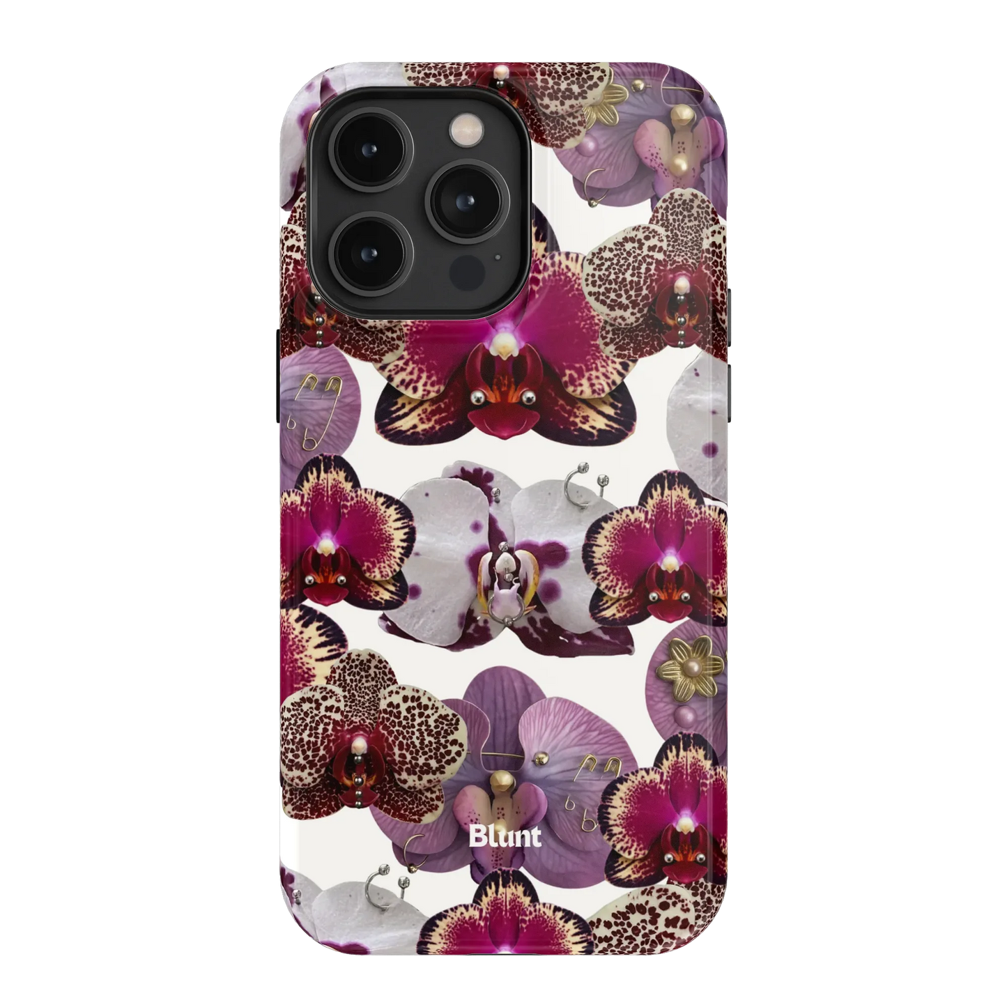 Botanical Orchid iPhone Case