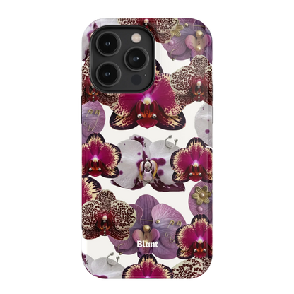 Botanical Orchid iPhone Case