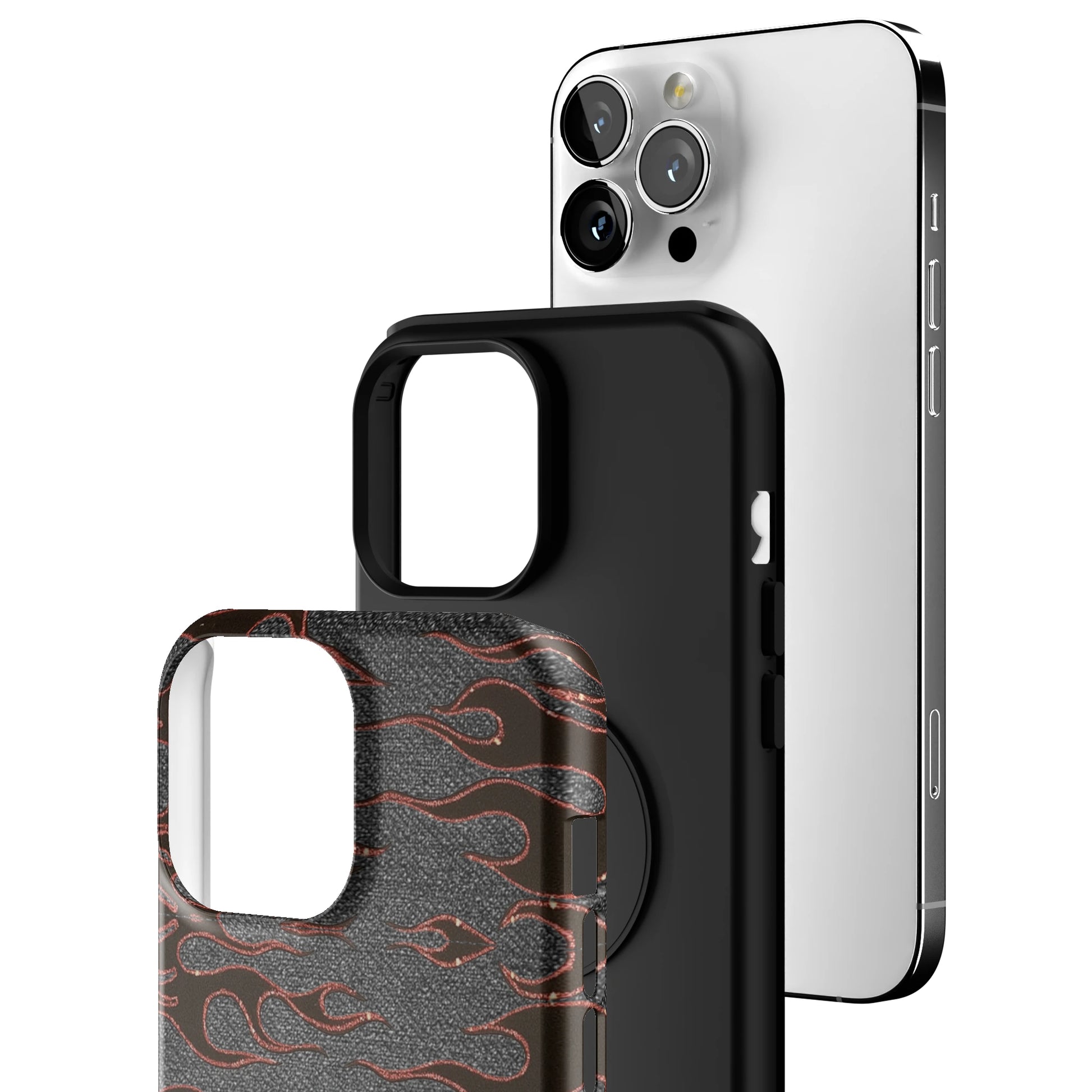 Steel Flame iPhone Case gallery - Iphone_13_Pro_Max_3