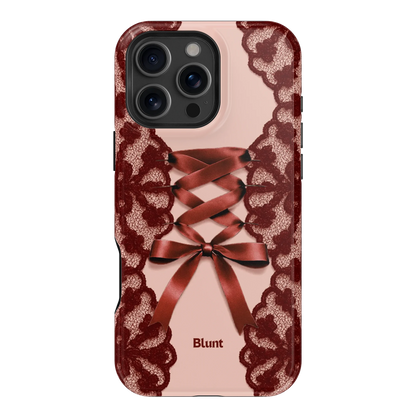 Rosette Corset iPhone Case