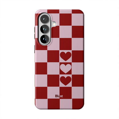 Checker Love Samsung Case