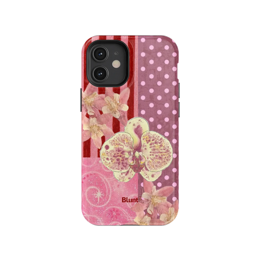 Rose Polka iPhone Case