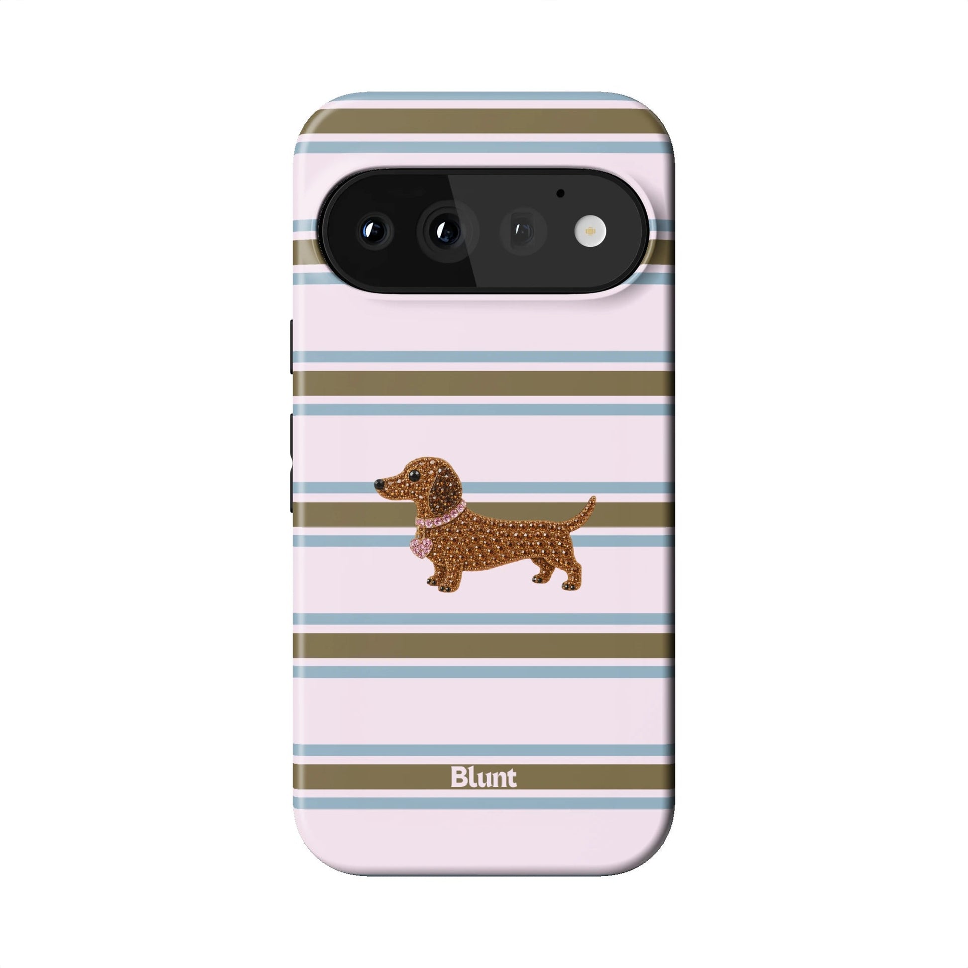 Strawberry Doxie Pixel Case - Blunt Cases