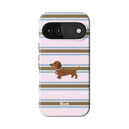 Strawberry Doxie Pixel Case - Blunt Cases
