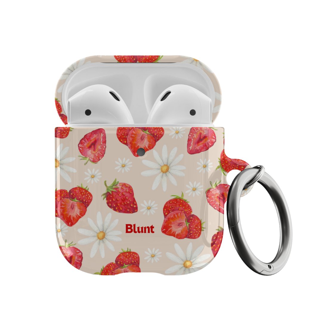 Strawberry Field Airpod Case - blunt cases