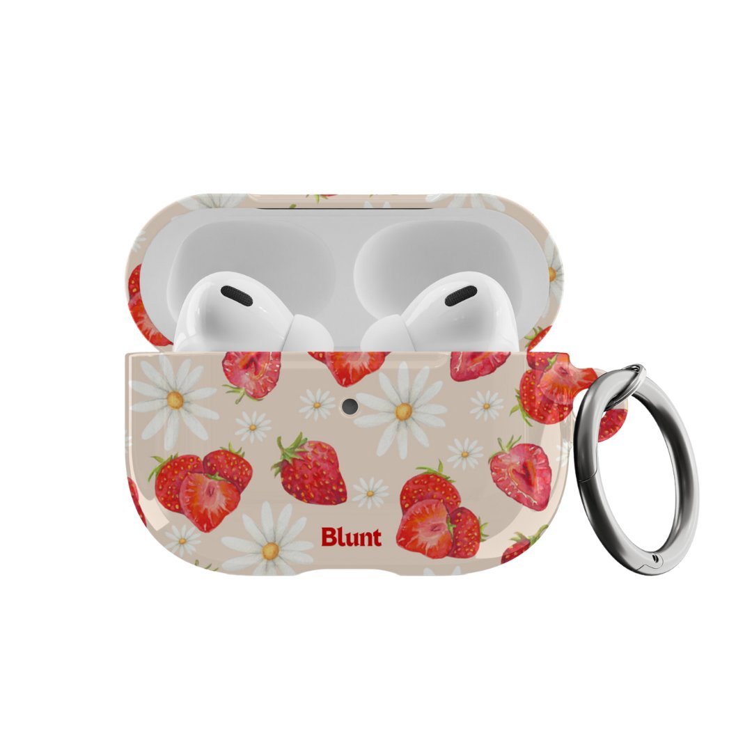 Strawberry Field Airpod Case - blunt cases