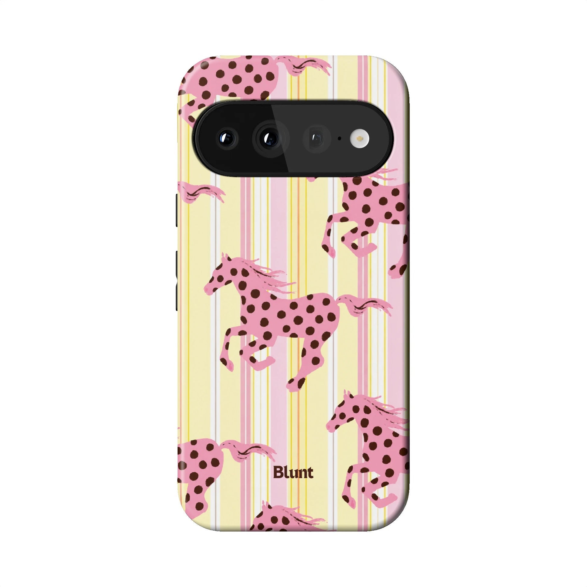 Stripe Polka Gallops Pixel Case - Blunt Cases