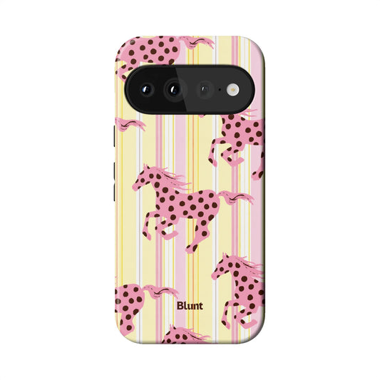 Stripe Polka Gallops Pixel Case - Blunt Cases
