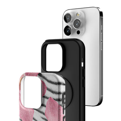 Striped Blossom iPhone Case gallery - Iphone_14_Pro_3