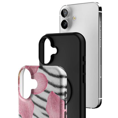 Striped Blossom iPhone Case gallery - Iphone_16_Mini_Air_Plus_3