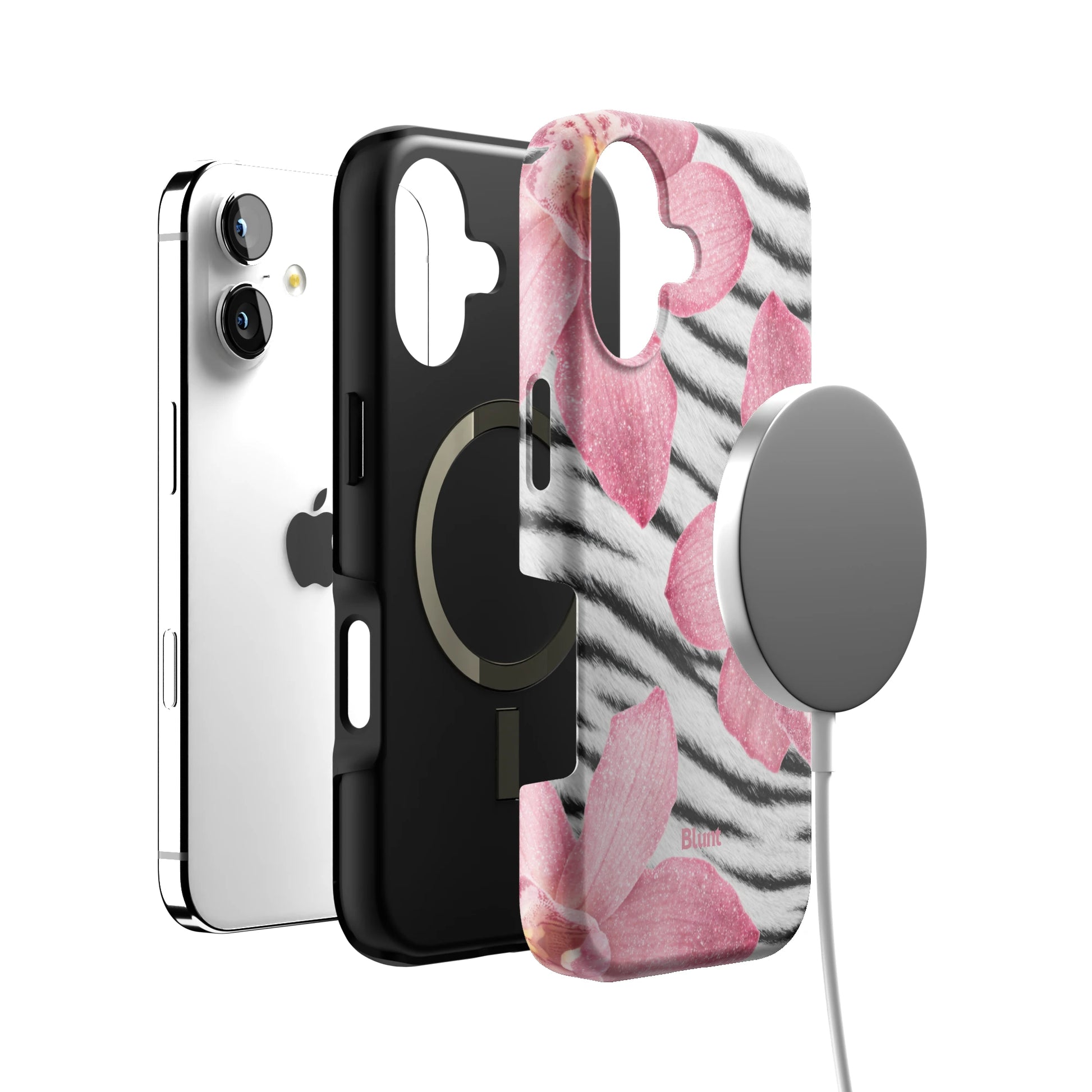 Striped Blossom iPhone Case gallery - Iphone_17_Iphone_4