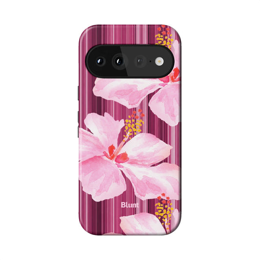 Striped Flora Pixel Case - Blunt Cases