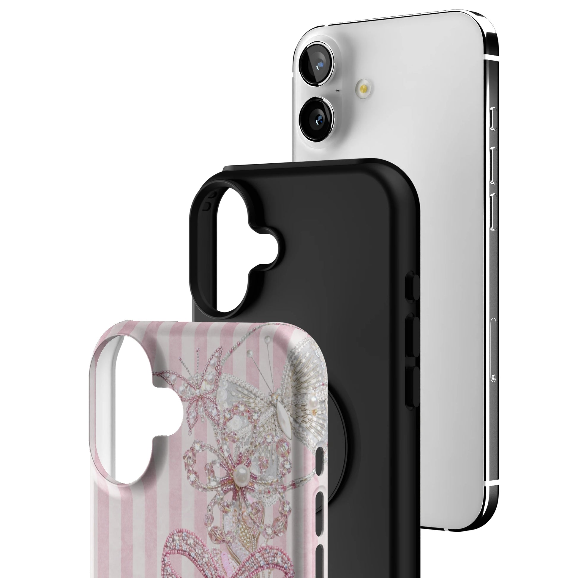Striped Grace iPhone Case gallery - Iphone_16_Mini_Air_Plus_3