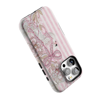 Striped Grace iPhone Case gallery - Iphone_16_Pro_5