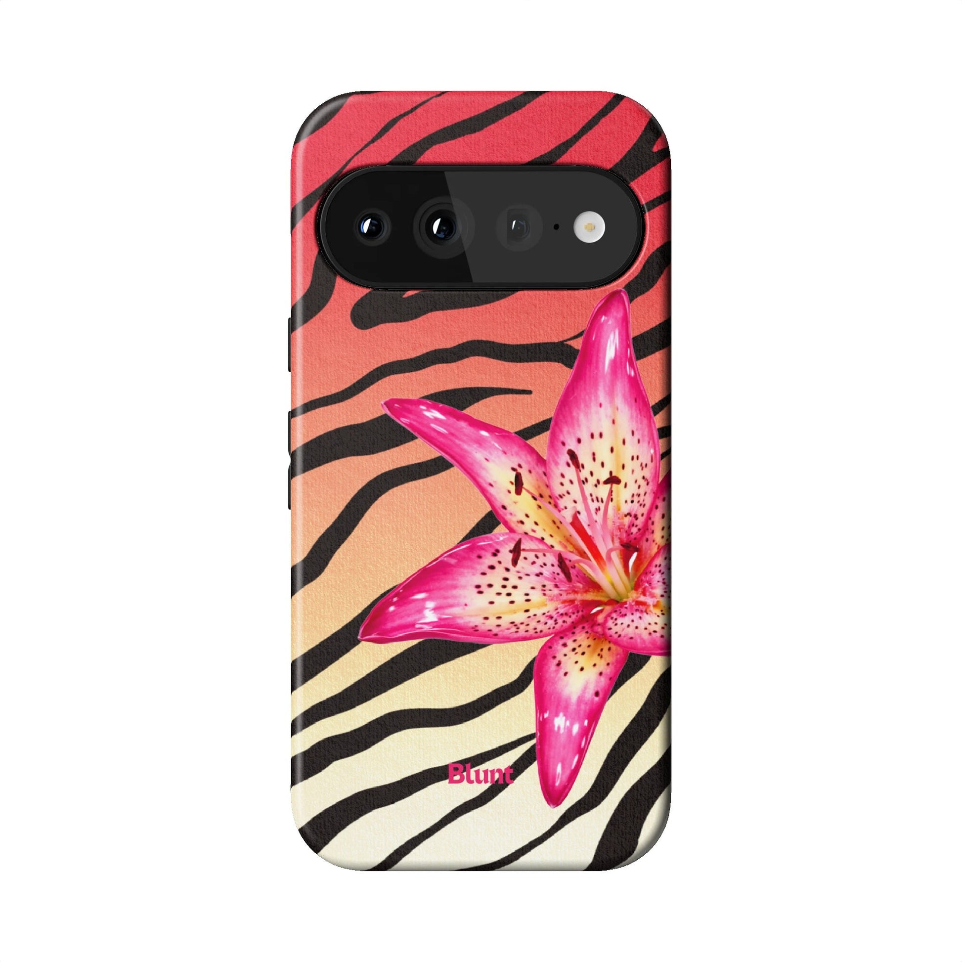 Striped Lilly Pixel Case - Blunt Cases
