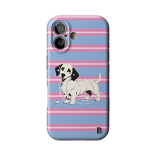 Striped Wired Weenie Statement iPhone Case