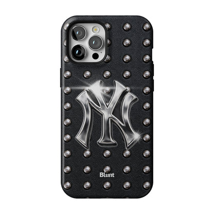 Studded Newyorker iPhone Case gallery - Iphone_12_Pro_Max_1