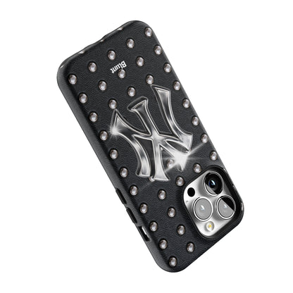 Studded Newyorker iPhone Case gallery - Iphone_13_Pro_5