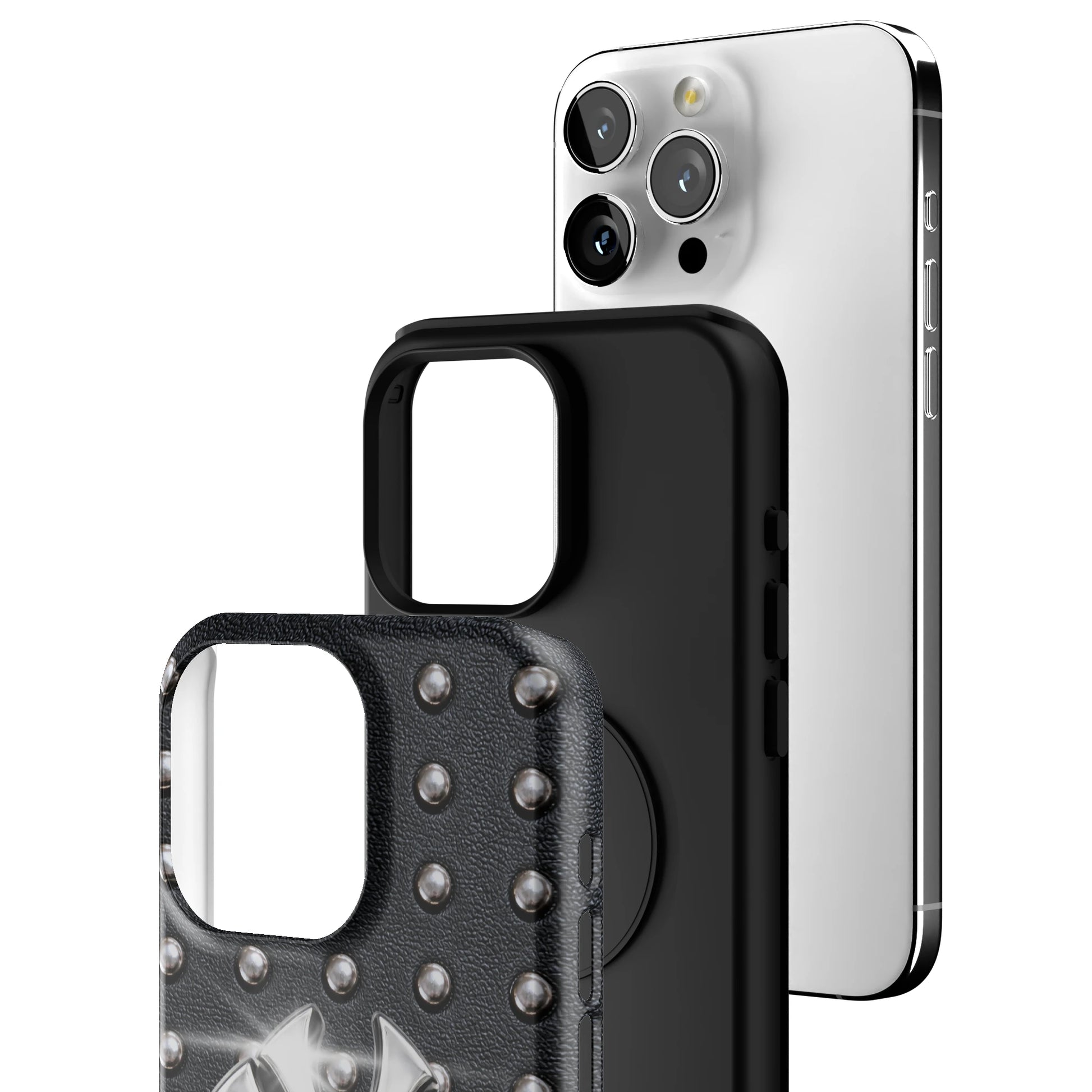 Studded Newyorker iPhone Case gallery - Iphone_15_Pro_Max_3