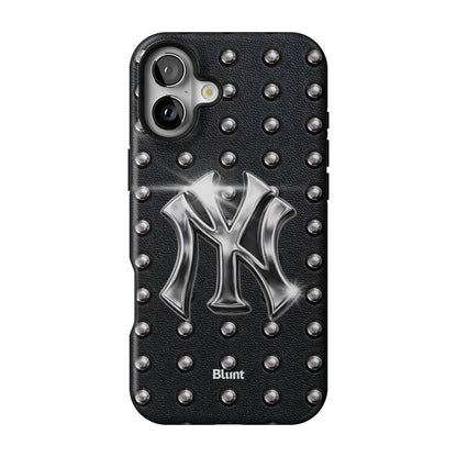 Studded Newyorker iPhone Case gallery - Iphone_16_Mini_Air_Plus_1