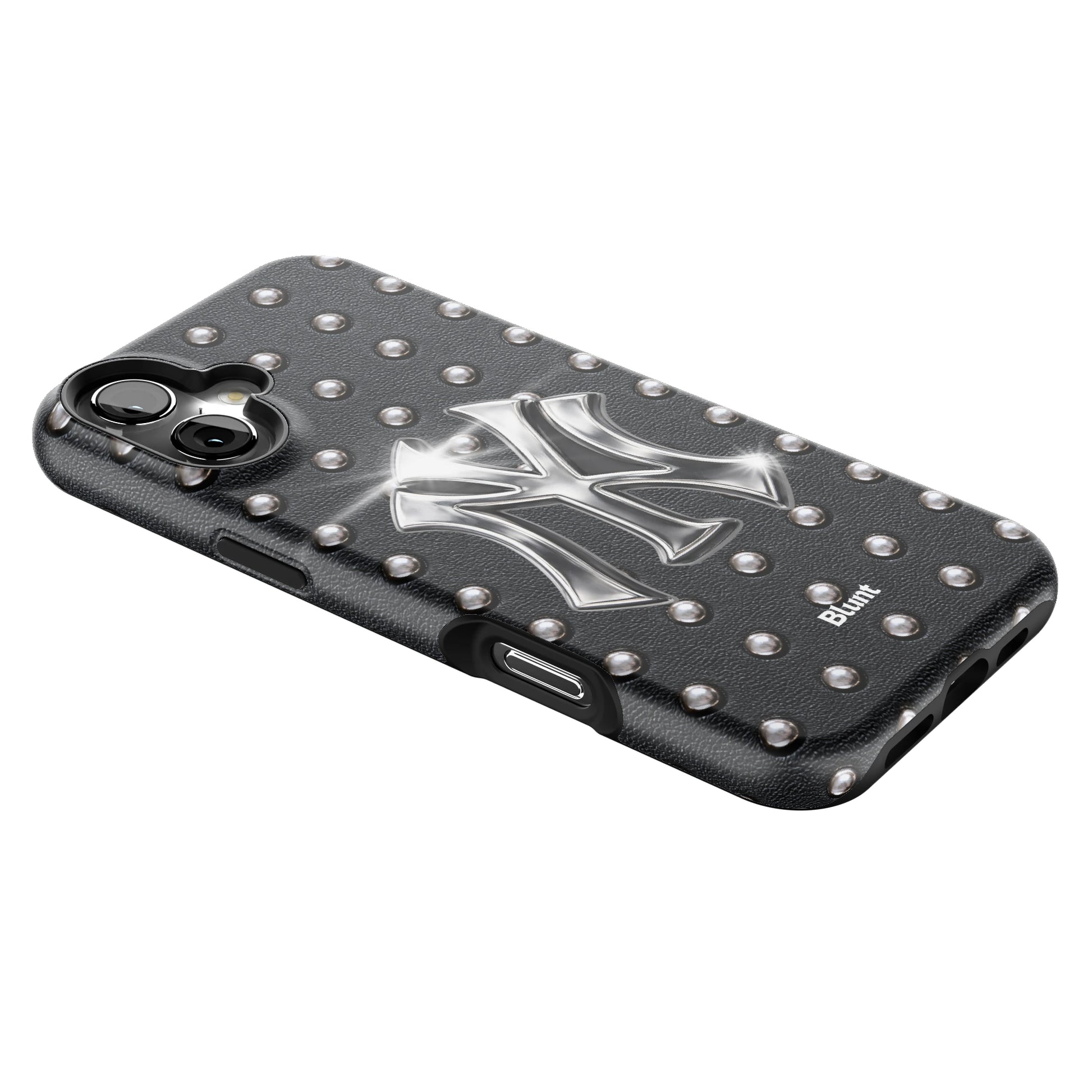 Studded Newyorker iPhone Case gallery - Iphone_16_Mini_Air_Plus_2