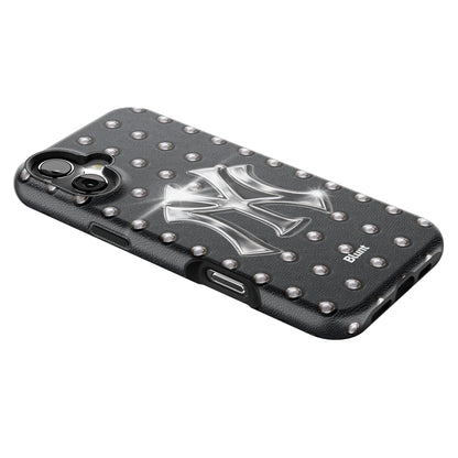 Studded Newyorker iPhone Case gallery - Iphone_16_Mini_Air_Plus_2