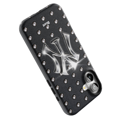 Studded Newyorker iPhone Case gallery - Iphone_16_Mini_Air_Plus_5