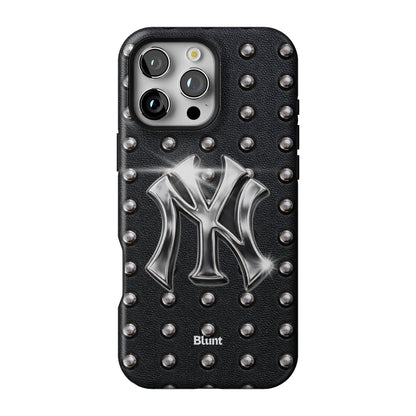 Studded Newyorker iPhone Case gallery - Iphone_16_Pro_Max_1
