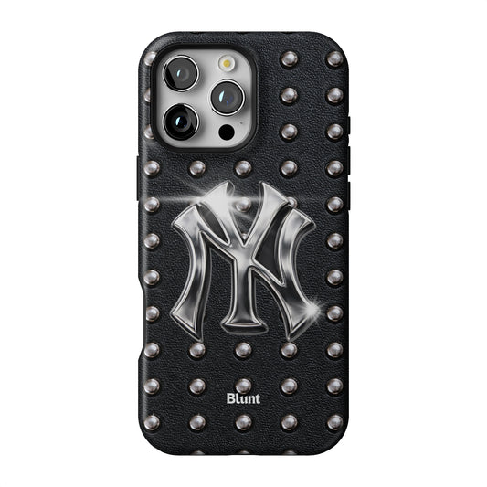 Studded Newyorker iPhone Case gallery - Iphone_16_Pro_Max_1