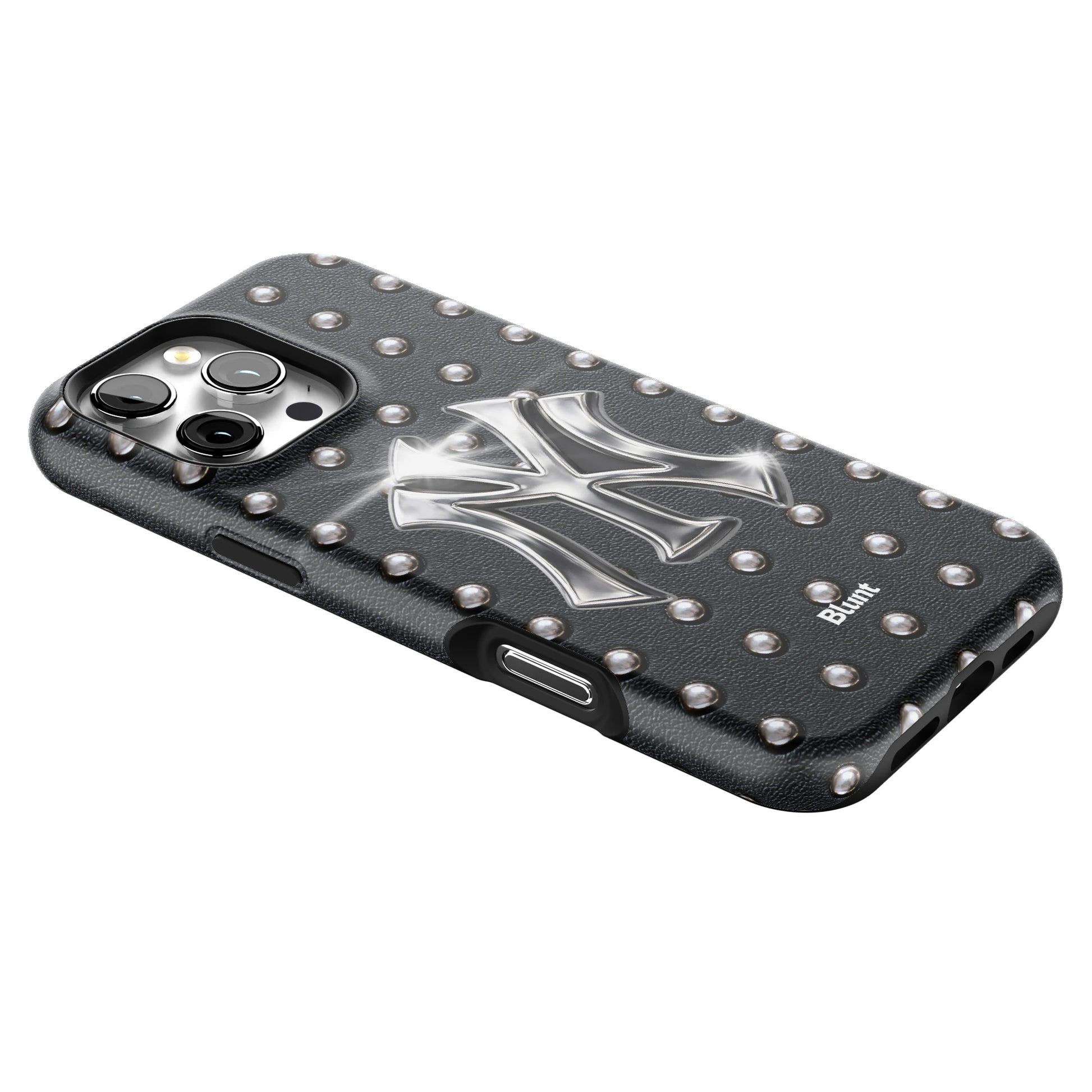 Studded Newyorker iPhone Case gallery - Iphone_16_Pro_Max_2